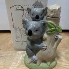 コアラ　ヴィンテージ　べっ甲　小物入れ 未開栓 コアラ 陶器 ブランデー 650ml 40度Gallies Brandy - メルカリ