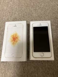 ★付属品完備★ iPhone SE Gold 16 GB SIMフリーのサムネイル