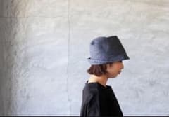 翔平様専用。mature ha. free hat linen 春夏用帽子のサムネイル