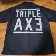 TRIPLE AXE ワークシャツ Sサイズ トリプルアックス バンドTシャツのサムネイル
