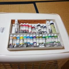 日本画　絵の具　胡粉付き　お得のサムネイル