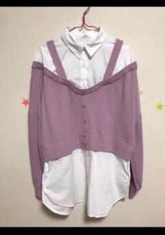 MURUA カーデドッキングシャツ♡未使用に近いです！のサムネイル