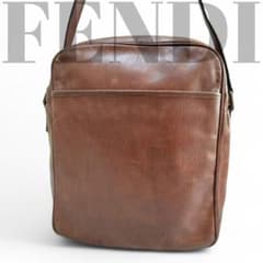 ヴィンテージ】 FENDI フェンディー ショルダーバック SAS社 ズッカ柄 