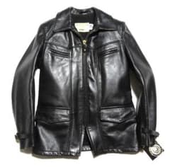 未使用級Schott 699H/7142 ショット レザー ジャケット　40 黒 未使用級Schott 699H/7142 ショット レザー ジャケット 40 黒 - メルカリ