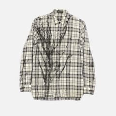 kris van assche ペイント チェックシャツ ダークウェア kris van assche ペイント チェックシャツ ダークウェア - メルカリ