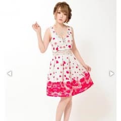 花柄ドレス ♡ ピンクのサムネイル