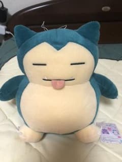 ◯ラスト１個◯ポケモン　でっかいコロッとまんまるぬいぐるみ　〜カビゴン〜のサムネイル