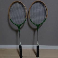 バドミントンラケット 木製 YONEX B-700 Lucky Seven 2本 - メルカリ
