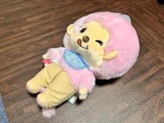 モンチッチ アイス大好きBIGぬいぐるみ ピンク 新品タグ付き