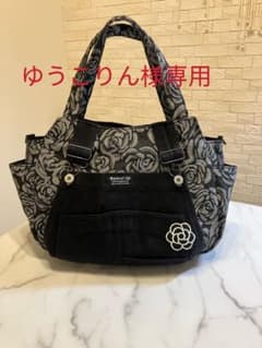 1244 黒大きめデニムリメイクバック オーバーオールデニム
