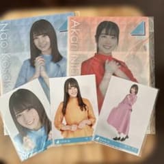 日向坂46 LAWSON クリアファイル　小坂菜緒　丹生明里　東村芽衣　生写真のサムネイル