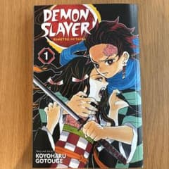 Demon Slayer Kimetsu no Yaiba 1巻 鬼滅の刃英語版 - メルカリ