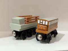 木製トーマス キャサリン 貨車付きのサムネイル