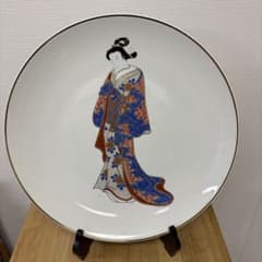 古伊万里写 錦手大皿 [元禄立美人図大皿] - メルカリ