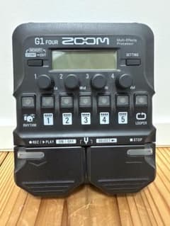 ZOOM G1 FOUR マルチエフェクトプロセッサーのサムネイル
