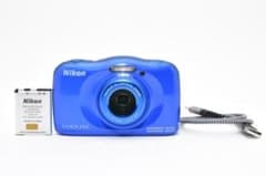 □ 美品 □ ニコン Nikon COOLPIX W100 《防水・ブルー》 - メルカリ