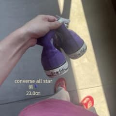 converse ハイカット　紫のサムネイル