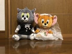結婚式　ウェルカムスペース用　トムとジェリーぬいぐるみのサムネイル