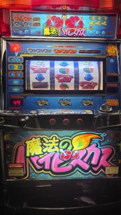 娯*楽様 【人気＆希少&破格！】パチスロ実機 魔法のハイビスカス（4号機）家庭用のサムネイル