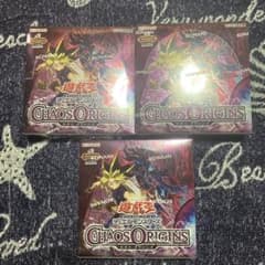 遊戯王 CHAOS ORIGINS カオスオリジンズ シュリンク付き3BOX 遊戯王 CHAOS ORIGINS 3BOX シュリンク付き - メルカリ