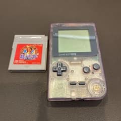 Nintendo GAME BOY pocket 本体 パープル ソフト付のサムネイル