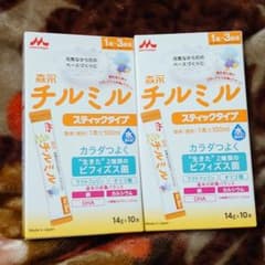 森永チルミル粉ミルク スティックのサムネイル