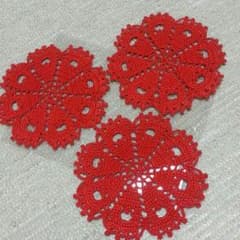 ハンドメイド、手作りのレース編み♡のサムネイル