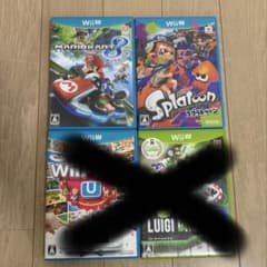 Wii U ソフト 2本セット マリオカート8 スプラトゥーン - メルカリ