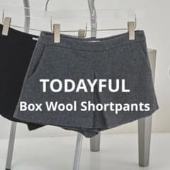TODAYFUL 25AW Box Wool Shortpants グレー38 - メルカリ