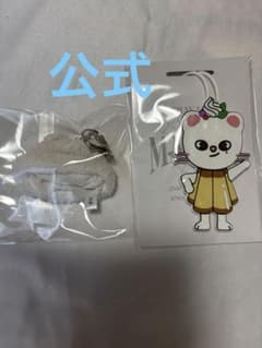 ヒョンジン ラゲッジタグ ランダムミニボアキャップstray kids