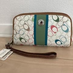 coachポーチ　新品•未使用ですが少し汚れありですのサムネイル