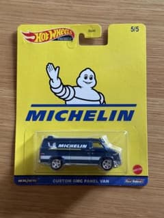 ホットウィール プレミアム カスタム GMC パネル バン ミシュランのサムネイル