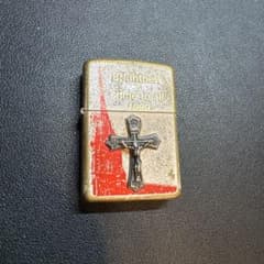 ZIPPO 1999年製 十字架 クルシフィックス No.0120ブラスゴールドのサムネイル