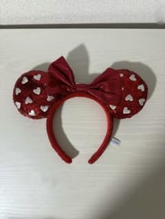 ディズニー ミニー カチューシャ スパンコール ハートのサムネイル