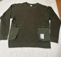 wasted co. スウェット カーキ L ウェイステッドコレクティブ