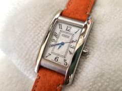 COACH クォーツ 腕時計 レクタンギュラー オレンジレザー ブランド111 COACH クォーツ 腕時計 レクタンギュラー オレンジレザー ブランド111