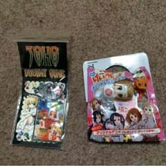 けいおんと東方のストラップのサムネイル