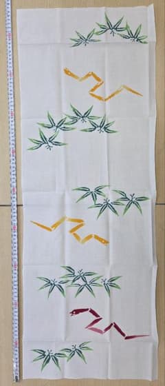 手拭い　干支　へび年　竹と蛇のサムネイル