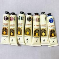トールペイント　アクリル絵の具　ジョソーニア7本セットのサムネイル