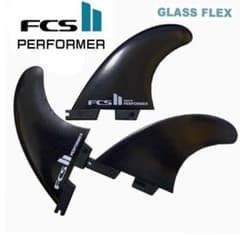 FCS2 PERFORMER サーフボードフィン 3枚セット ブラック - メルカリ