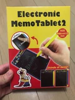 ミニオン  電子メモ タブレットのサムネイル