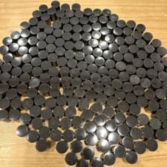 掛け軸用軸先 プラスチック製9分 222個(111巾)セット - メルカリ