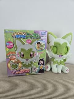 【値下げ】ポケットモンスター　なでてみつめて♪ぱちくりニャオハのサムネイル