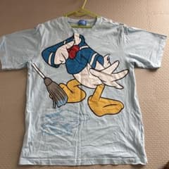 東京ディズニーリゾート　ドナルドTシャツ　ユニセックス　サイズLのサムネイル