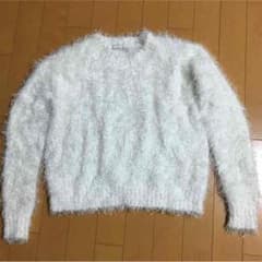 マウジー moussy 白 ニット 美品のサムネイル