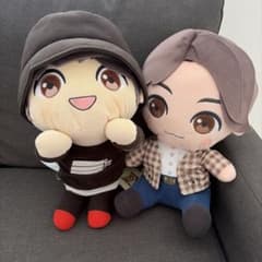 BTS JUNGKOOK TinyTAN 메가 점보 봉제 인형
