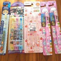 子供用歯ブラシ 3本セット キャラクター柄のサムネイル