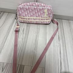 Christian Dior トロッター ボディバッグ ピンク - メルカリ