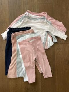 H&M 女の子　70 80 まとめ売り　上下各5点のサムネイル