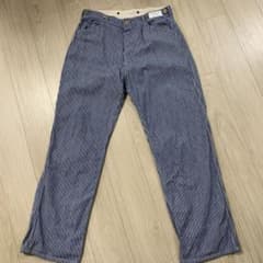 ウエアハウス Lot1234 フリーランド ヒッコリー ワークパンツ サイズ34
